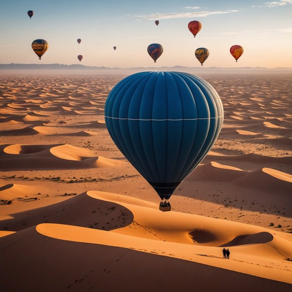 Comment planifier un voyage en montgolfière au-dessus du désert du Sahara?